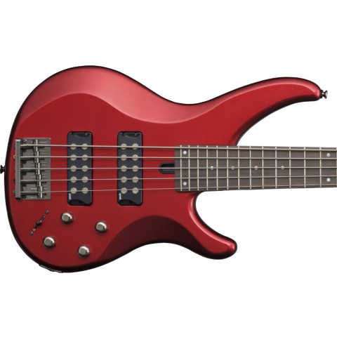 Yamaha TRBX305 5-String Electric Bass - Candy Apple Red